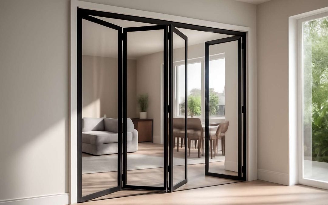 folding doors on tracks