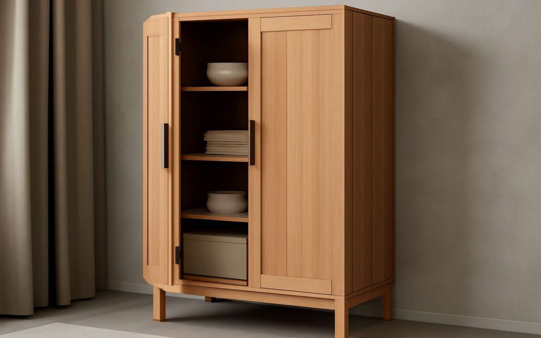 folding doors cabinet