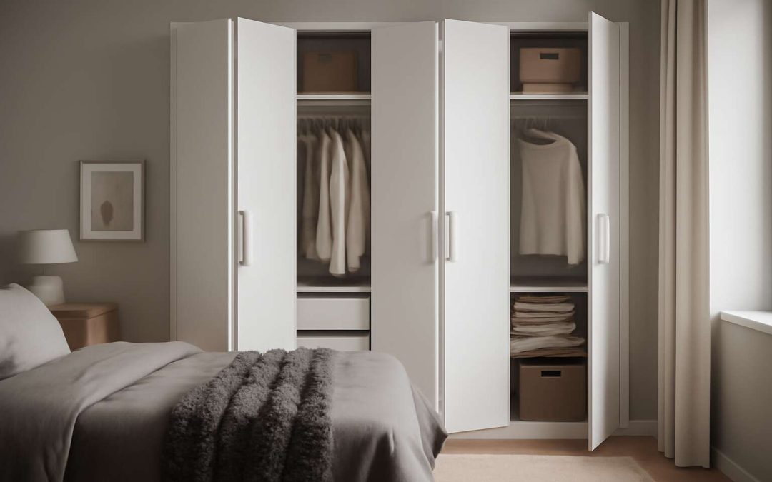folding doors for wardrobe