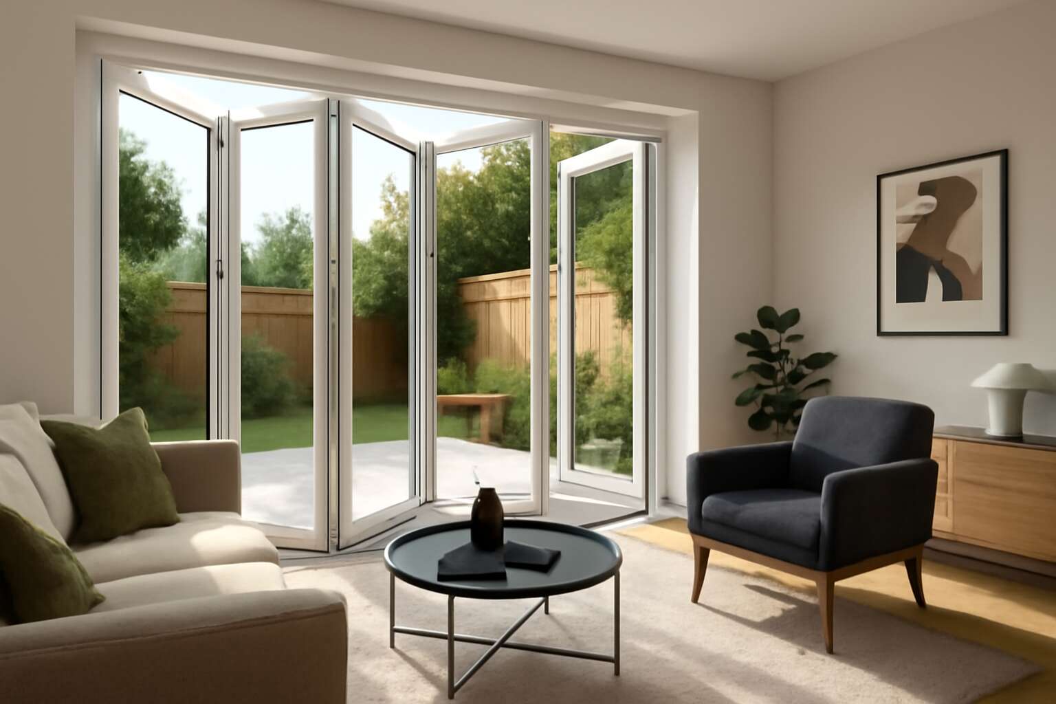 Transform Your Space with Stylish and Durable Folding Doors UPVC for a ...