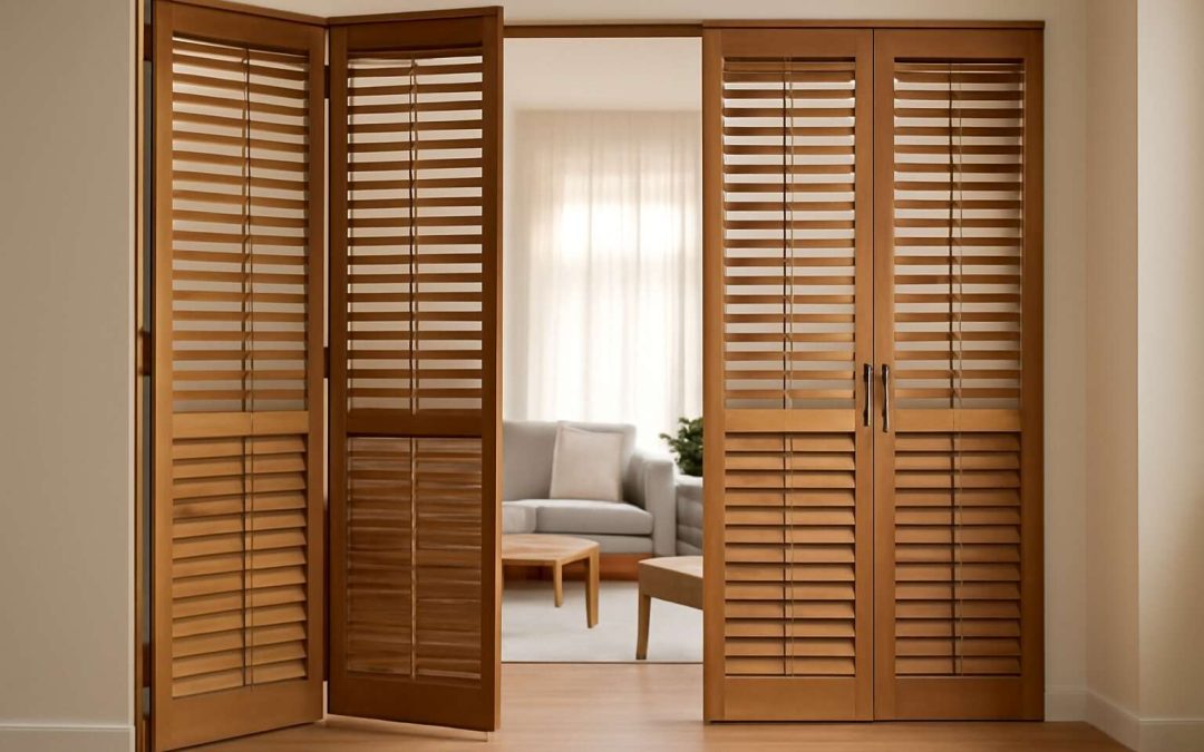 folding louvre doors