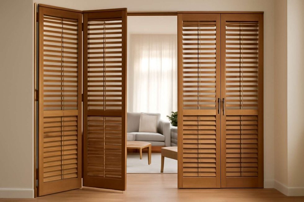 Transform Your Space with Stylish and Space-Saving Folding Louvre Doors ...