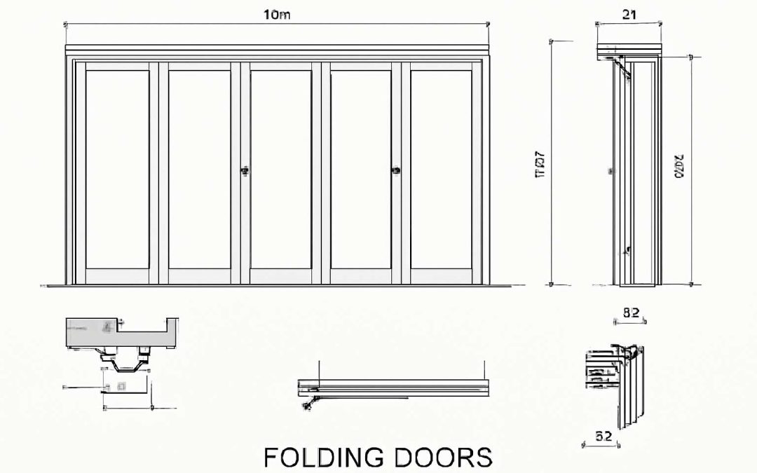 Stunning Folding Doors Drawing Ideas to Elevate Your Interior Design Inspiration