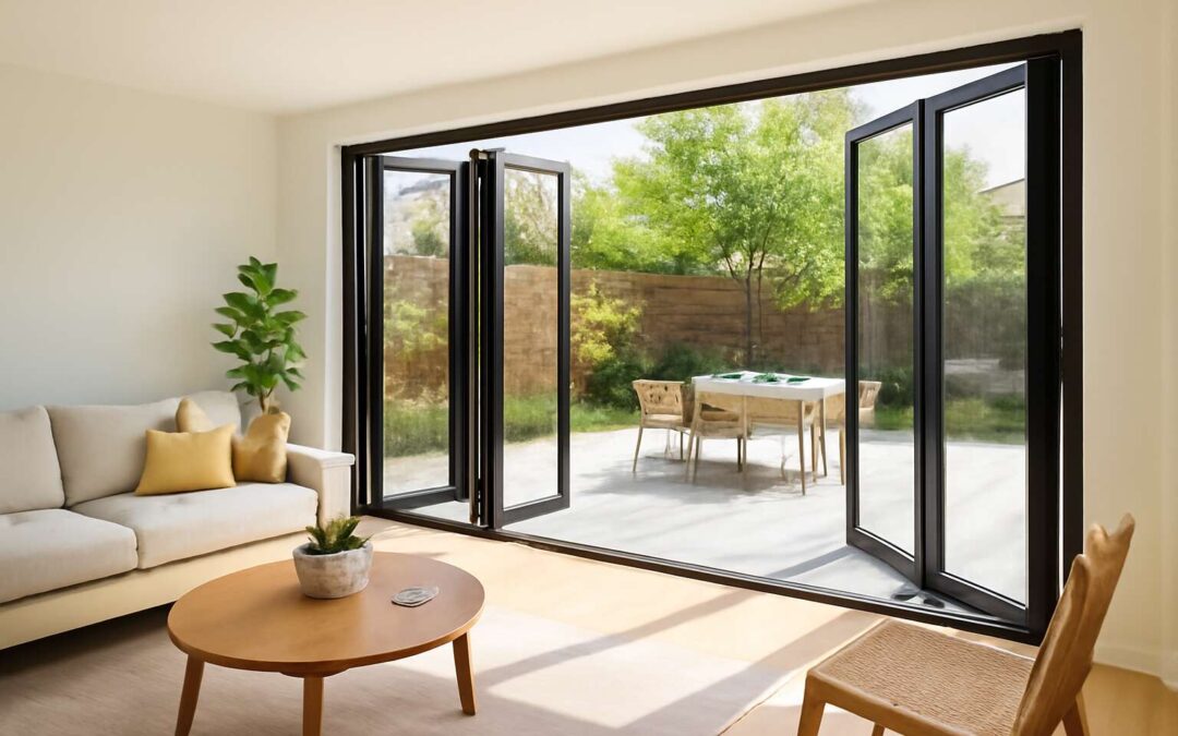 how to install aluminium folding doors