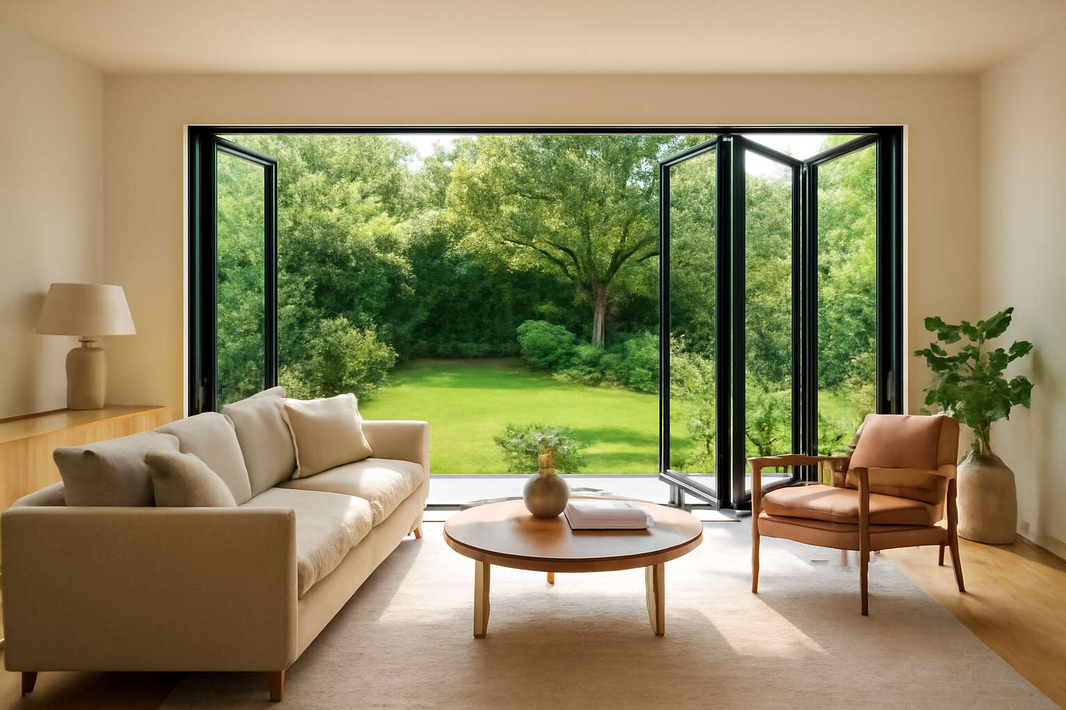 Transform Your Space with bi folding doors 5 panel: Sleek, Space-Saving ...
