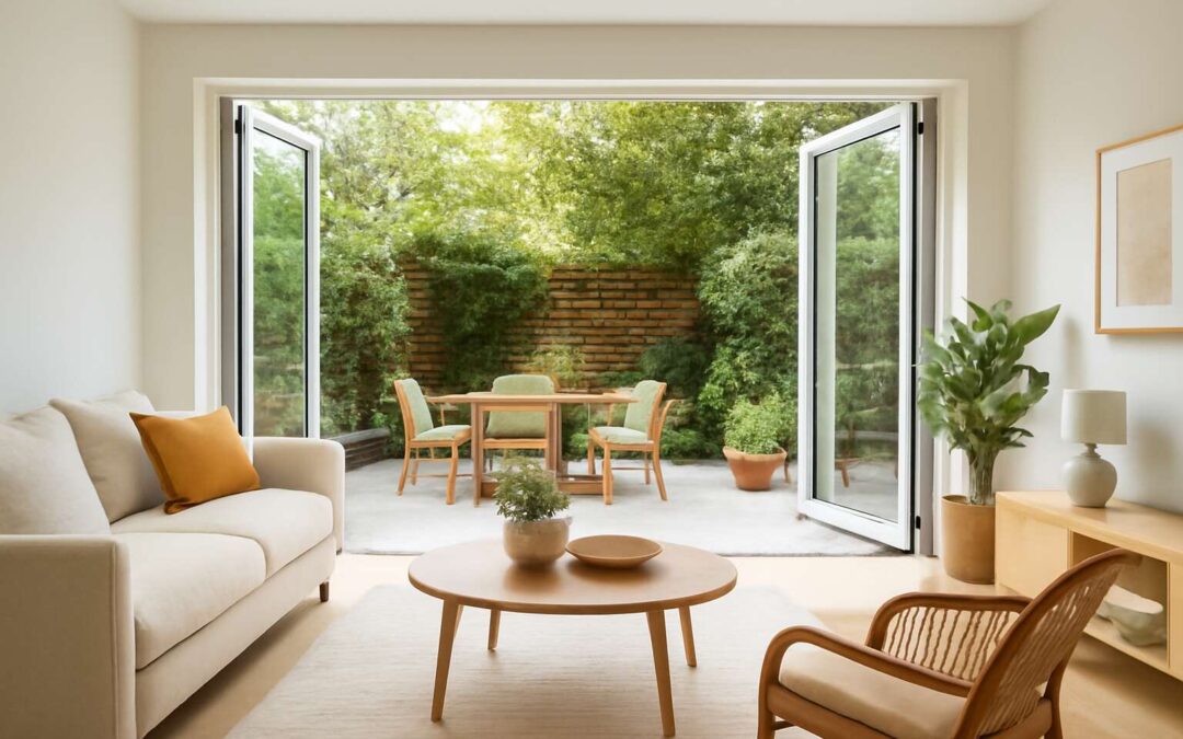 Transform Your Space with folding doors leaf for a modern, space-saving style.