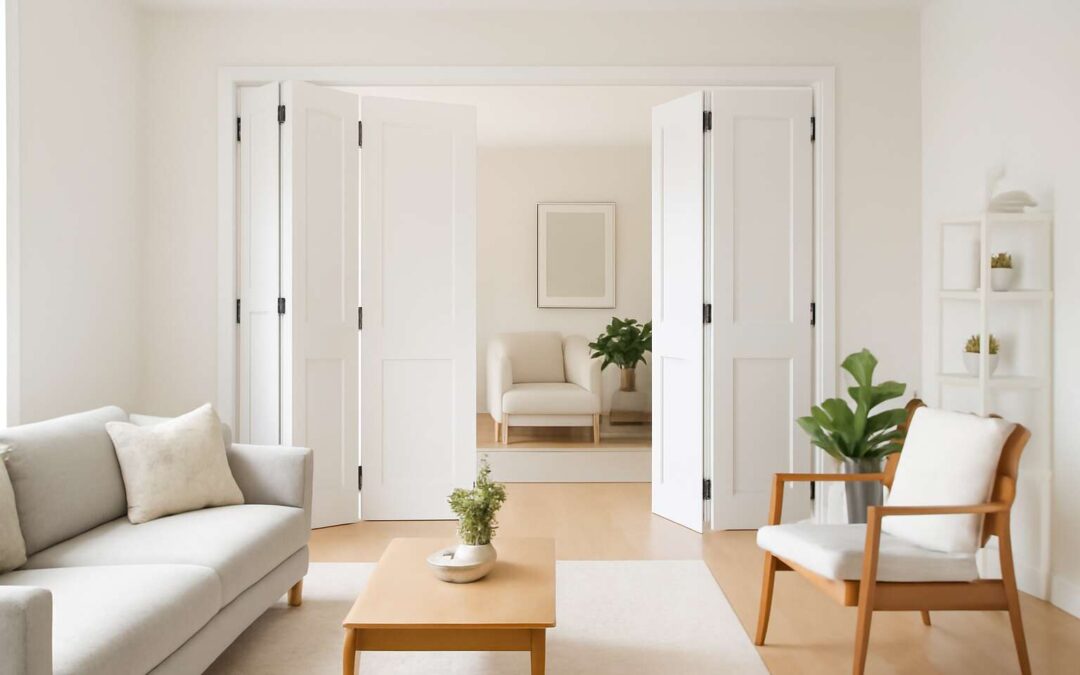 folding doors between rooms