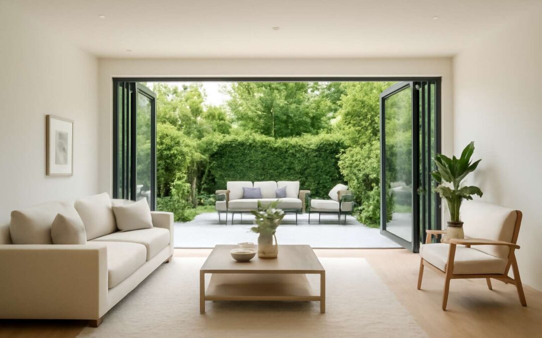 Transform Your Space with sliding folding doors for seamless style and space-saving charm.