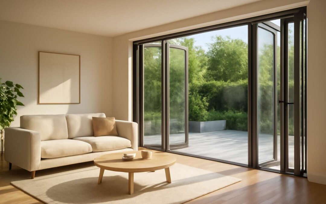 Elevate Your Interiors with folding doors track systems for effortless elegance