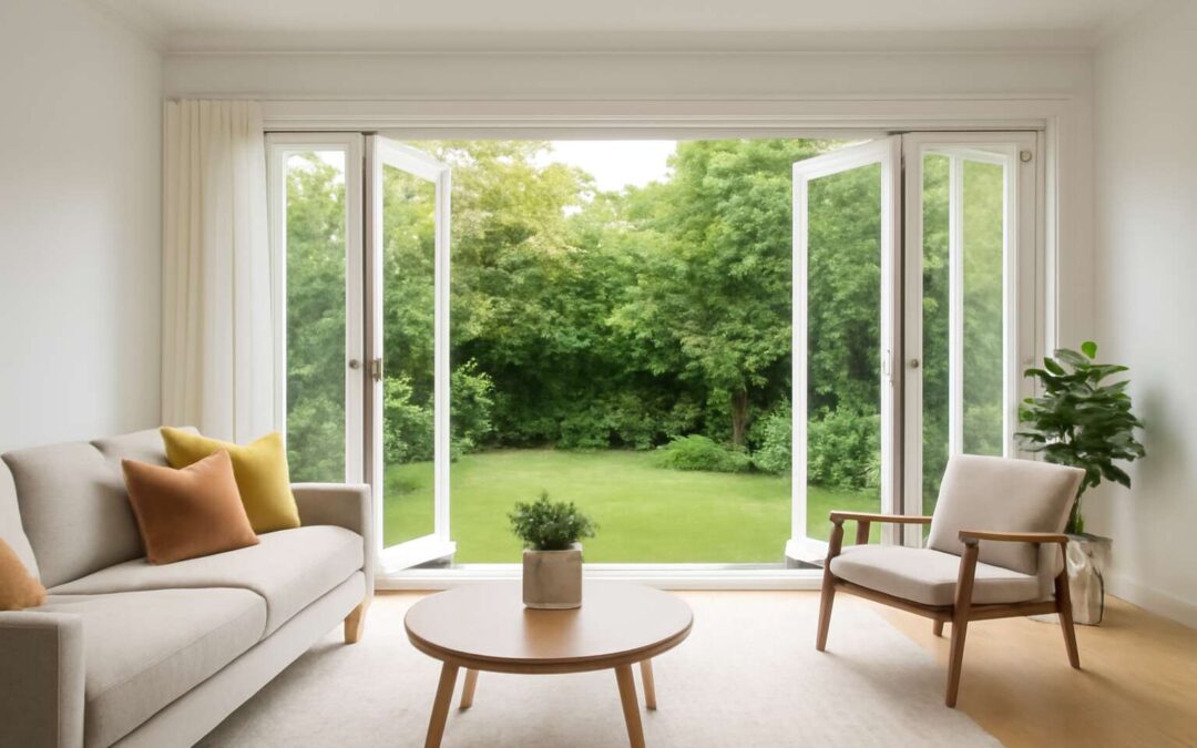 folding doors 24